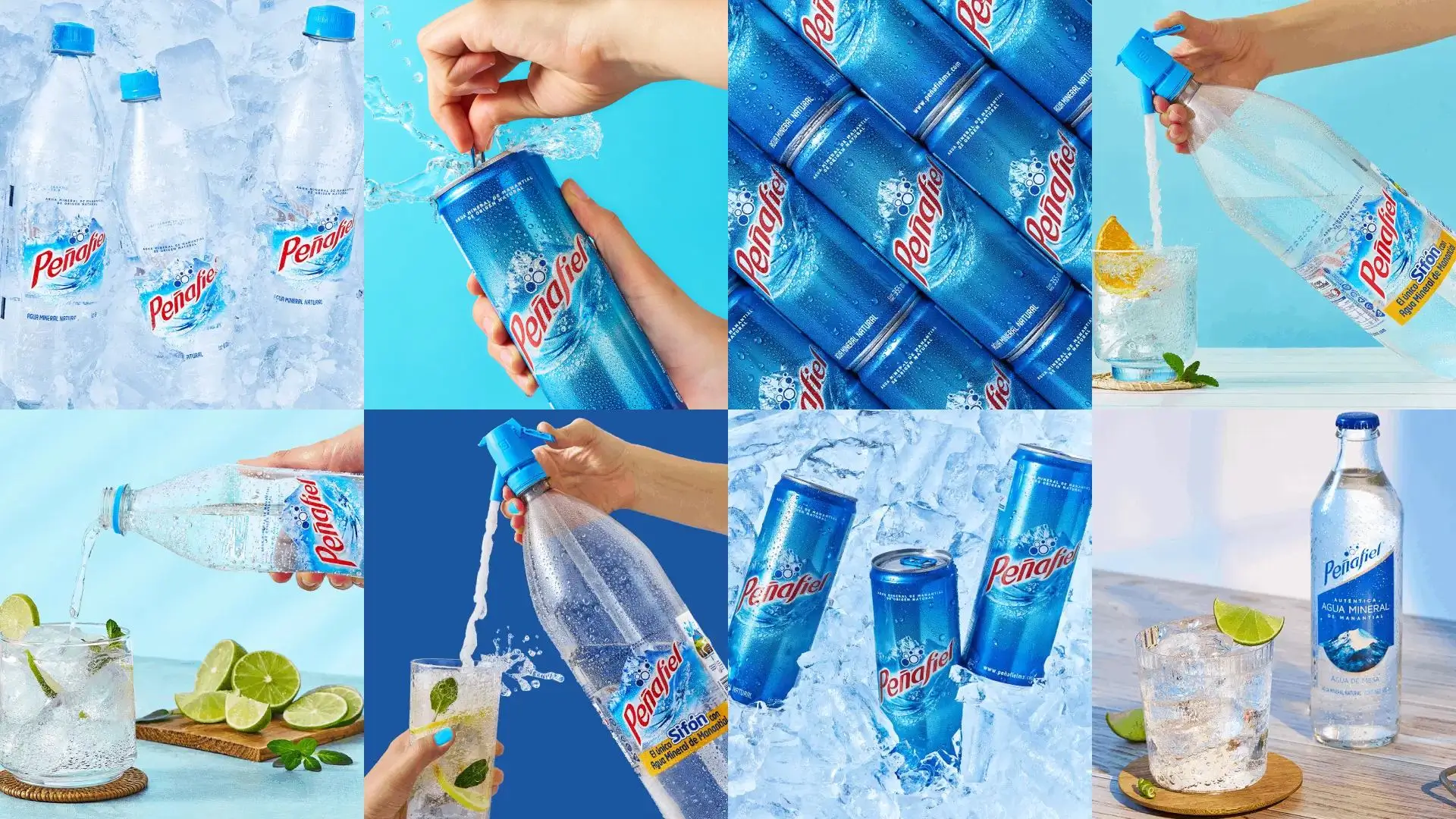peñafiel agua mineral diferentes presentaciones